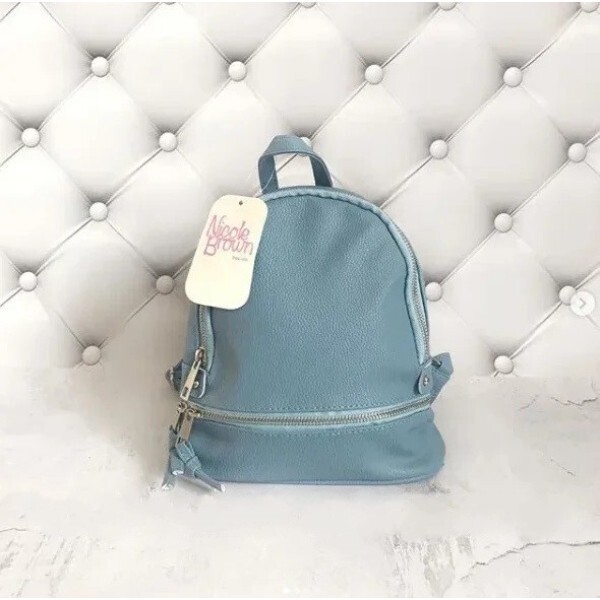 

Рюкзак женский Nicole Brown из эко кожи Голубой