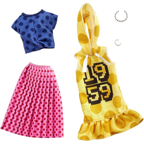 

Барби Одежда Barbie Clothes: 2 Outfits Doll Feature Polka