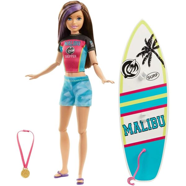 

Кукла Барби Скиппер серфинг ​Barbie Dreamhouse Adventures Skipper Surf Doll