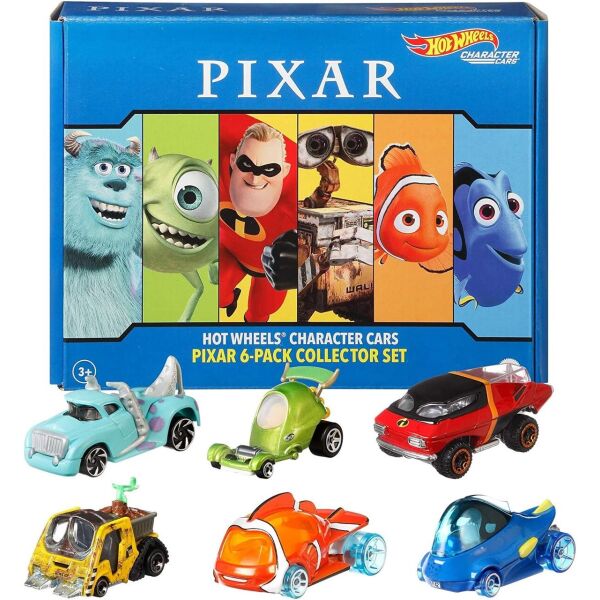 

Набор машинок Хот Вилс Дисней 6 шт Hot Wheels Character Cars 6-Pack Disney and Pixar