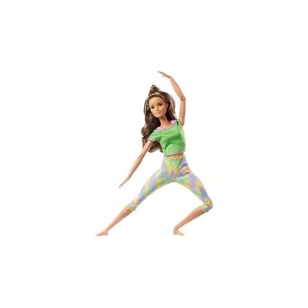 

Кукла Барби Йога Безграничные движения Barbie Made to Move Doll - Green Dye Pants