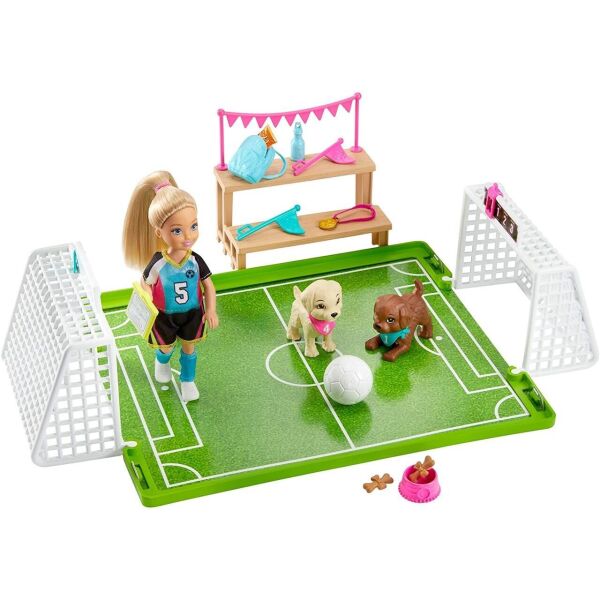 

Кукла Барби Челси игра в футбол Barbie Dreamhouse Adventures Chelsea Doll in Soccer Uniform