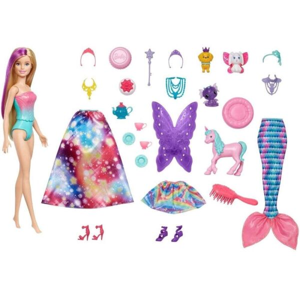 

Кукла Барби Дримтопия Адвент календарь с одеждой и аксессуарами Barbie Dreamtopia Advent Calendar