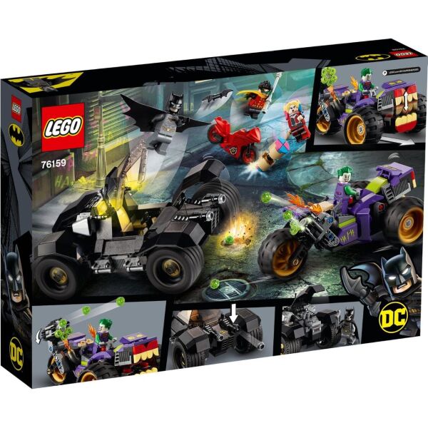 

LEGO Super Heroes Побег Джокера на трицикле 440 деталей (76159)