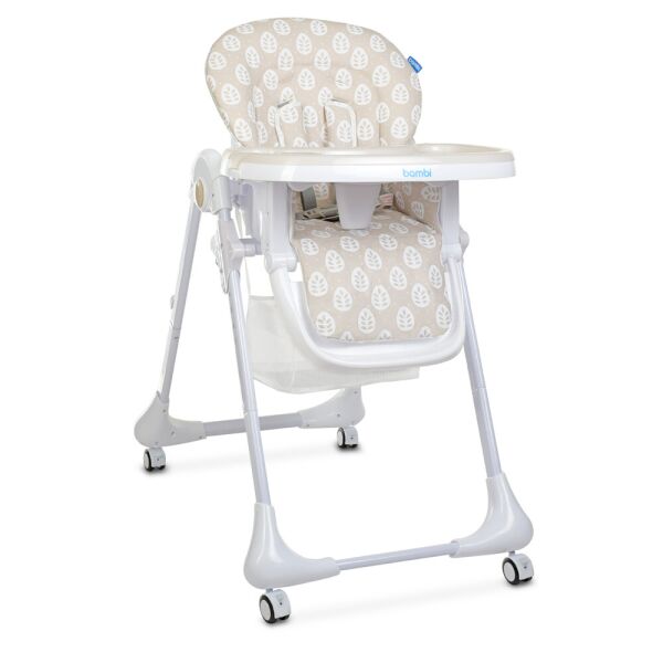 

Стульчик для кормления Bambi M 3233 Leaf Beige