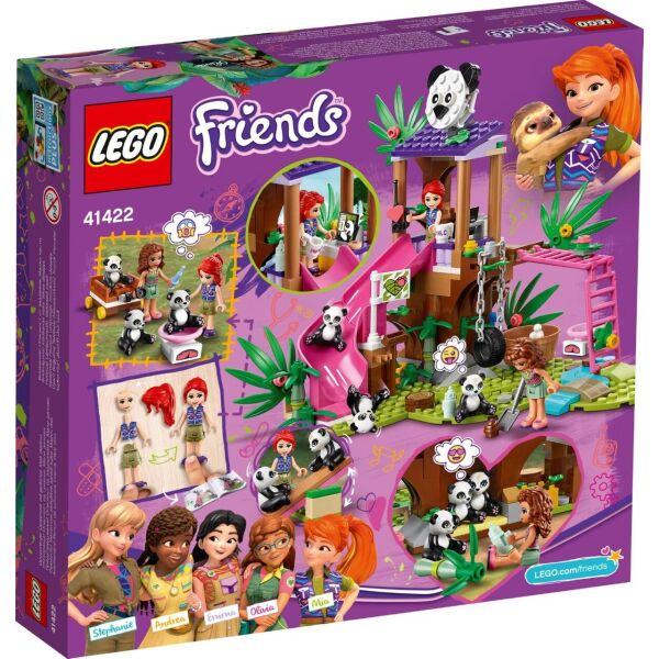 

LEGO Friends Джунгли: домик для панд на дереве 265 деталей (41422)