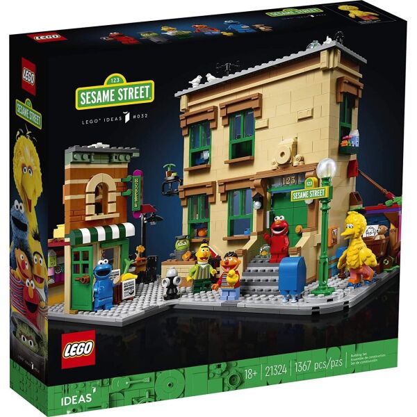 

LEGO Ideas Улица Сезам 123 1367 деталей (21324)