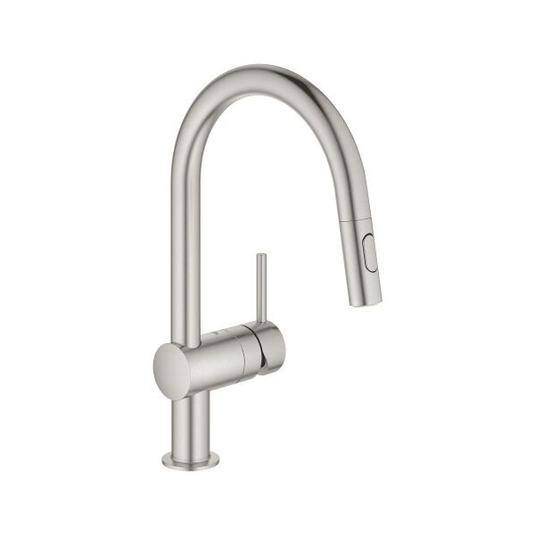 

Смеситель для кухни с выдвижным изливом Grohe Minta 32321DC2