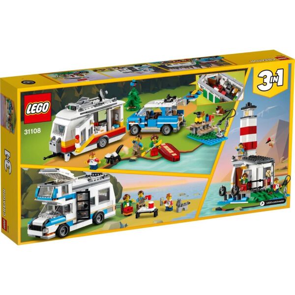 

LEGO Creator Отпуск в доме на колесах 766 деталей (31108)