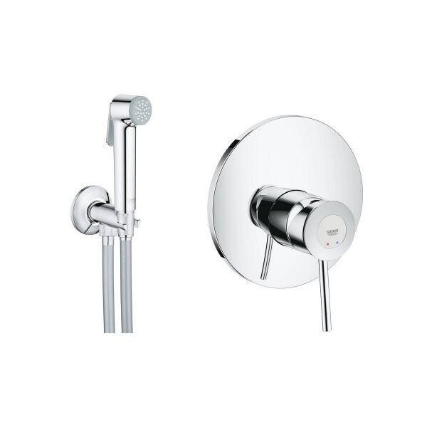 

Набор для гигиенического душа со смесителем Grohe BauClassic 2904800S