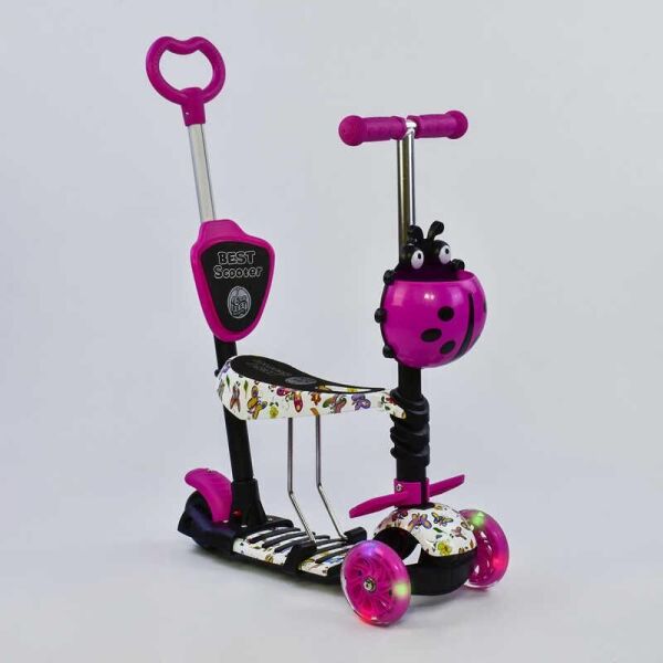 

Самокат детский 5в1 58420 Best Scooter, Подсветка колес