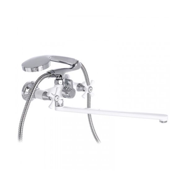 

Смеситель для ванны MIXXUS OMEGA 140 WHITE (MI2768)