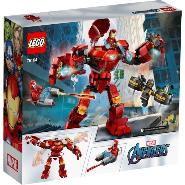 

LEGO Super Heroes Marvel Comics Халкбастер против агента А.И.М. 456 деталей (76164)