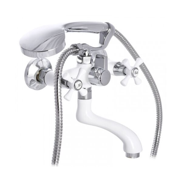 

Смеситель для ванны MIXXUS OMEGA 142 WHITE (MI2769)