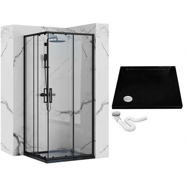 

Душевая кабина Rea PUNTO 90x90 + поддон (REA-K48011)