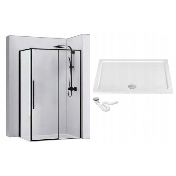

Душевая кабина Rea SOLAR 80x100 + поддон REA-K6310
