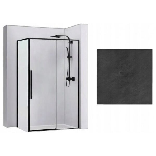 

Душевая кабина Rea SOLAR 90x90 + поддон REA-K6412