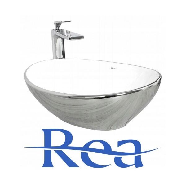 

Умывальник (Раковина) Rea SOFIA Silver Белый (REA-U0420)