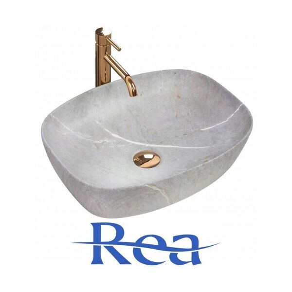 

Умывальник (Раковина) Rea FREJA Серый STONE (REA-U6648)
