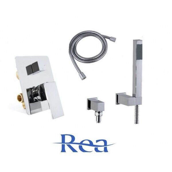 

Смеситель скрытого монтажа Rea Slim NIRO 3 (REA-B0054)