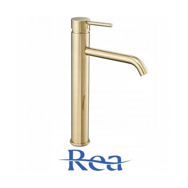 

Смеситель для умывальника (Раковины) Rea LUNGO Золото (REA-B9409)