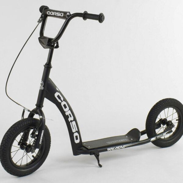 

Самокат детский CR-T 0070 Corso колеса надувные. ручной передний тормоз