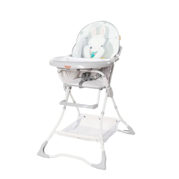 

Стульчик для кормления детей TILLY Buddy T-633/2 Grey Rabbit