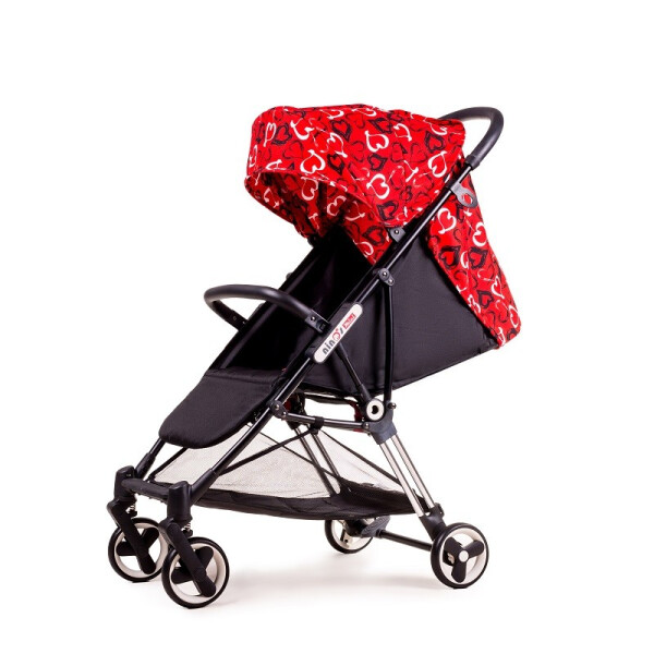 

Прогулочная коляска Ninos Mini Red Love Черный с красным (NM2019RL)
