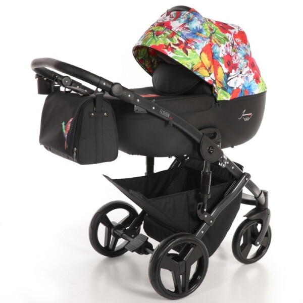 

Детская коляска 2 в 1 Tako Junama Fashion Pro Jungle Черная (13-JFPJ)