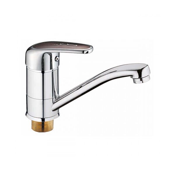 

Смеситель для кухни HAIBA MAGIC 555 (15 см) с красной ручкой (HB0673)