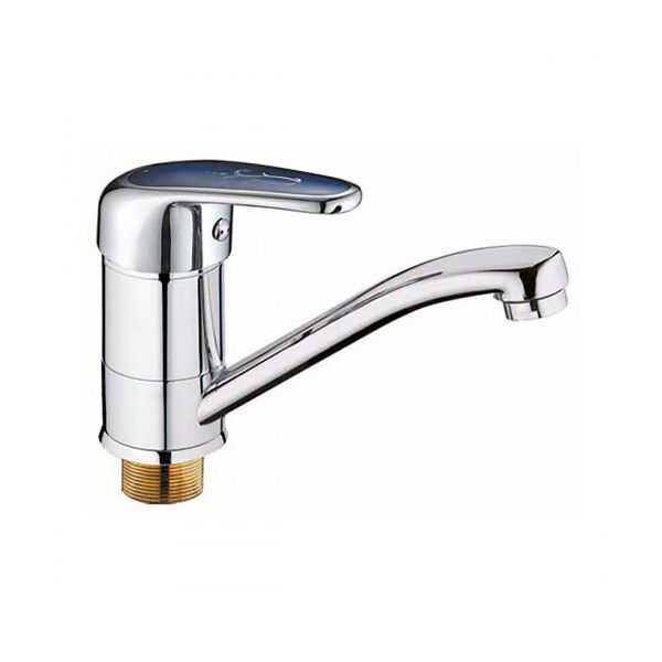 

Смеситель для кухни HAIBA MAGIC 555 (15 см) с синей ручкой (HB0672)