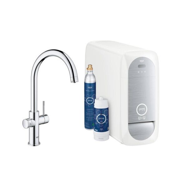 

Смеситель для кухни с фильтром Grohe Blue Home 31455001