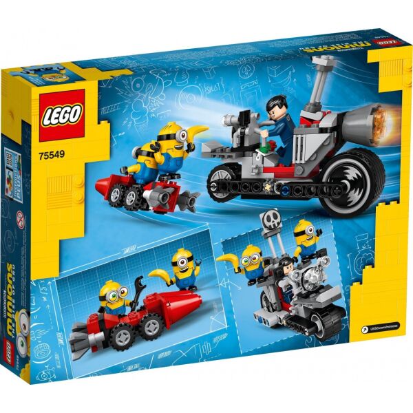 

LEGO Minions Неймовірна гонитва на мотоциклі 75549