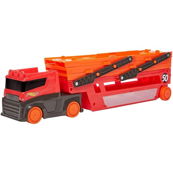 

Грузовик-транспортер Hot Wheels Mega Hauler автовоз на 50 машинок (GHR48)