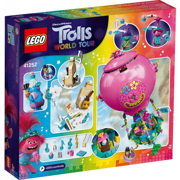 

LEGO Trolls Путешествие Розочки на воздушном шаре 250 детале (41252)