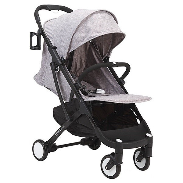 

Прогулочная коляска Yoya Plus Серая с черной рамой (670064996)