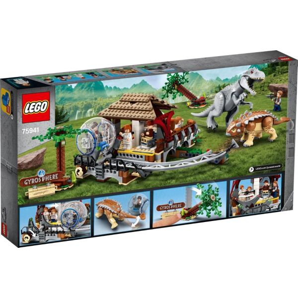 

LEGO Jurassic World Индоминус-рекс против анкилозавра 537 деталей (75941)