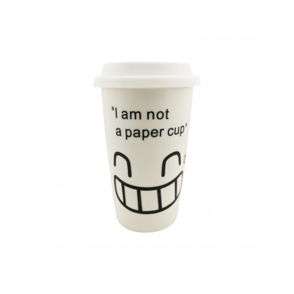 

Чашка I am not a paper cup Улыбка 350 мл (120210)
