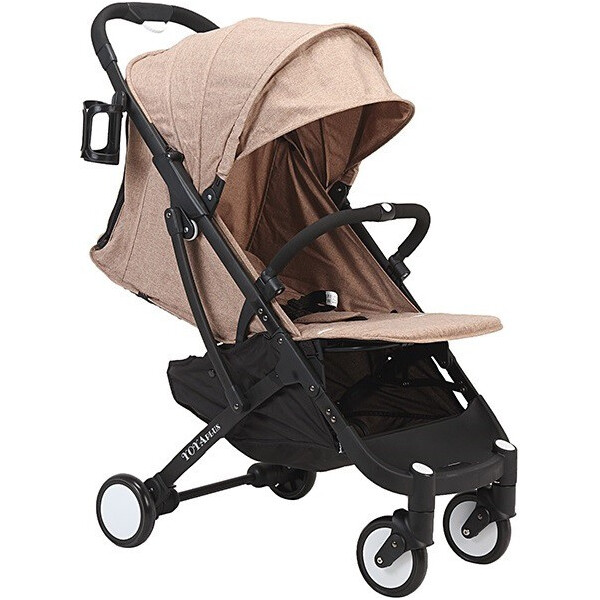 

Прогулочная коляска Yoya Plus Бежевая с черной рамой (670063566)