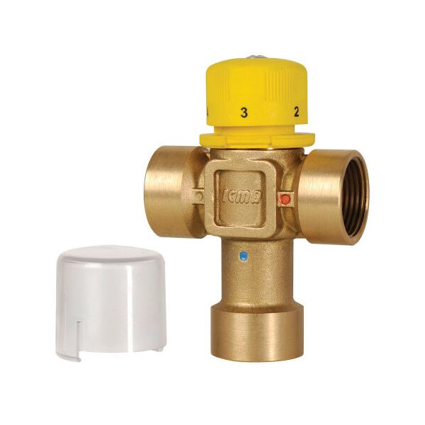 

Смеситель термостатический Icma 3/4" для гелиосистемы №S108