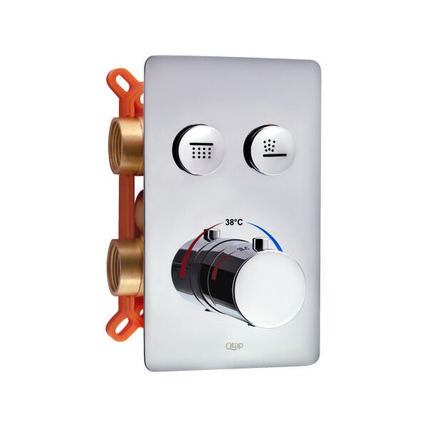 

Смеситель скрытого монтажа для душа Qtap Votice 6442T105NKC