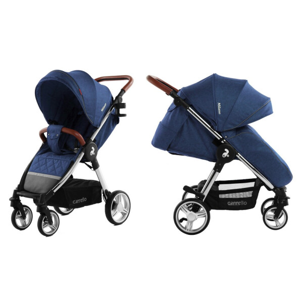 

Коляска прогулочная CARRELLO Milano CRL-5501 Синяя (21-CRL-5501-4)