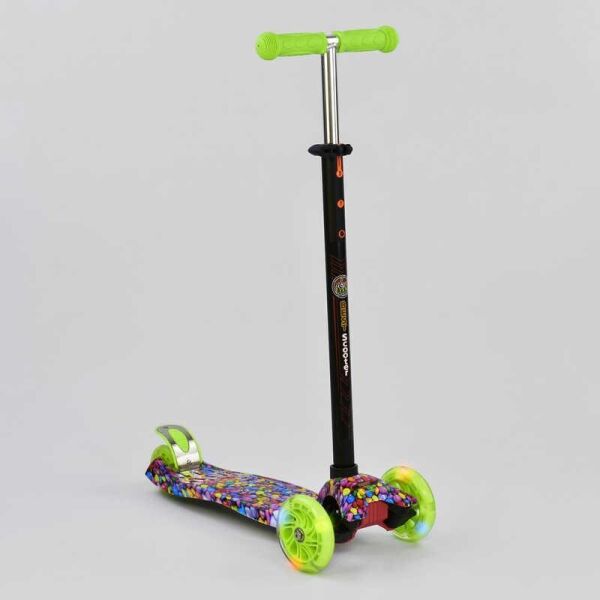 

Самокат детский А 25461 /779-1316 MAXI Best Scooter 4 колеса PU. СВЕТ, d=12см