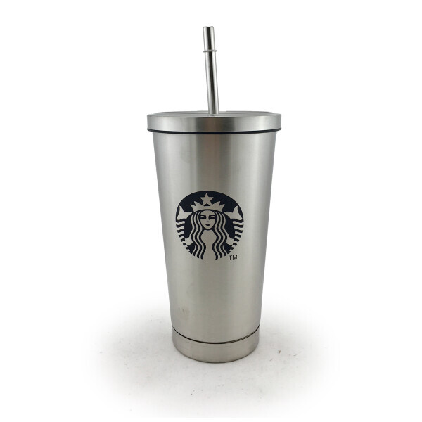 

Термокружка с логотипом Starbucks 500мл Серебро (ЕL-272)