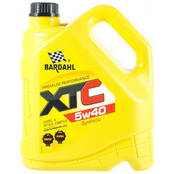 

Масло моторное Bardahl "Xtc 5W40", 4л