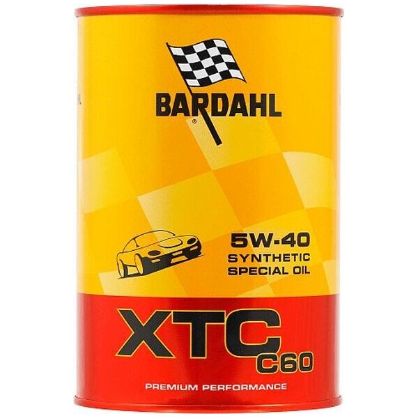 

Масло моторное Bardahl "Xtc C60 5W40 Auto metal", 1л