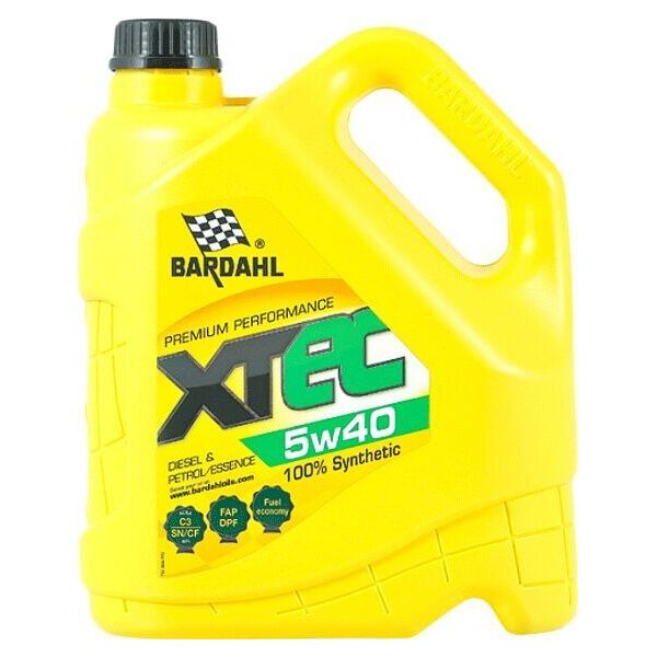 

Масло моторное Bardahl "Xtec 5W40", 4л