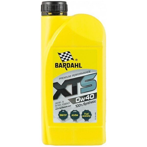 

Масло моторное Bardahl "Xts 0W40", 1л