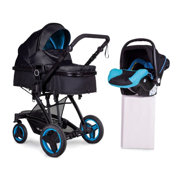 

Универсальная коляска 3 в 1 с автокреслом Ninos Bono Blue (N2019BONO2B)