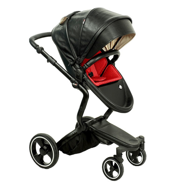 

Универсальная коляска Ninos A-88 Black edition Черный (A8806117B)